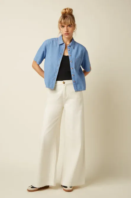 Hovedbilde Evelina denim bluse