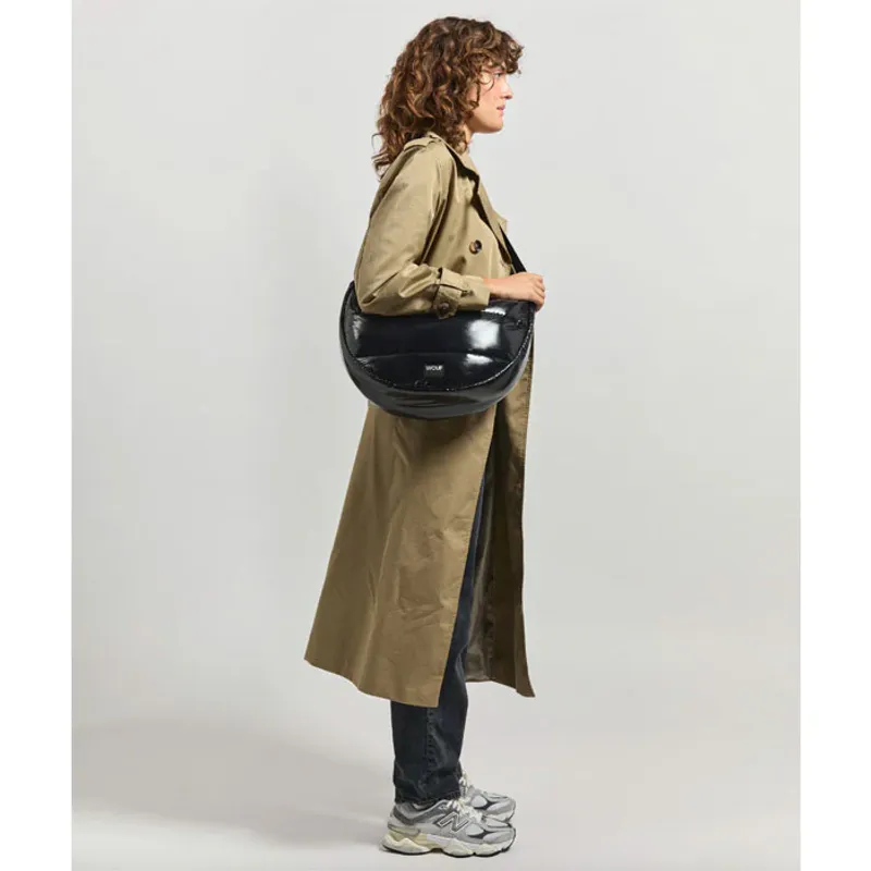 Crossbody Bag Large - Glossy Black