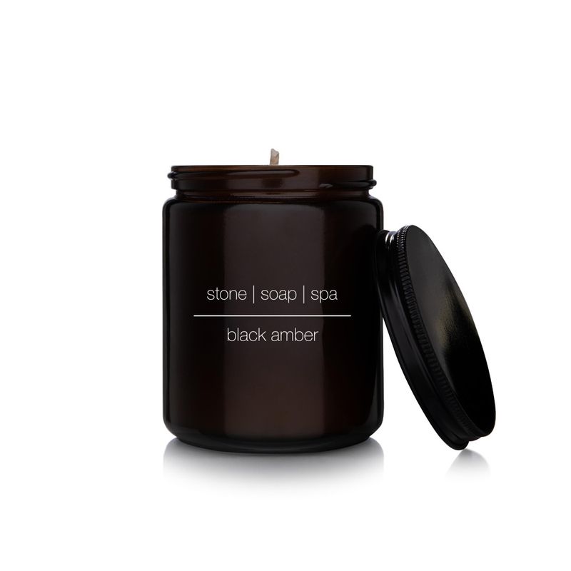 Duftlys – Black amber