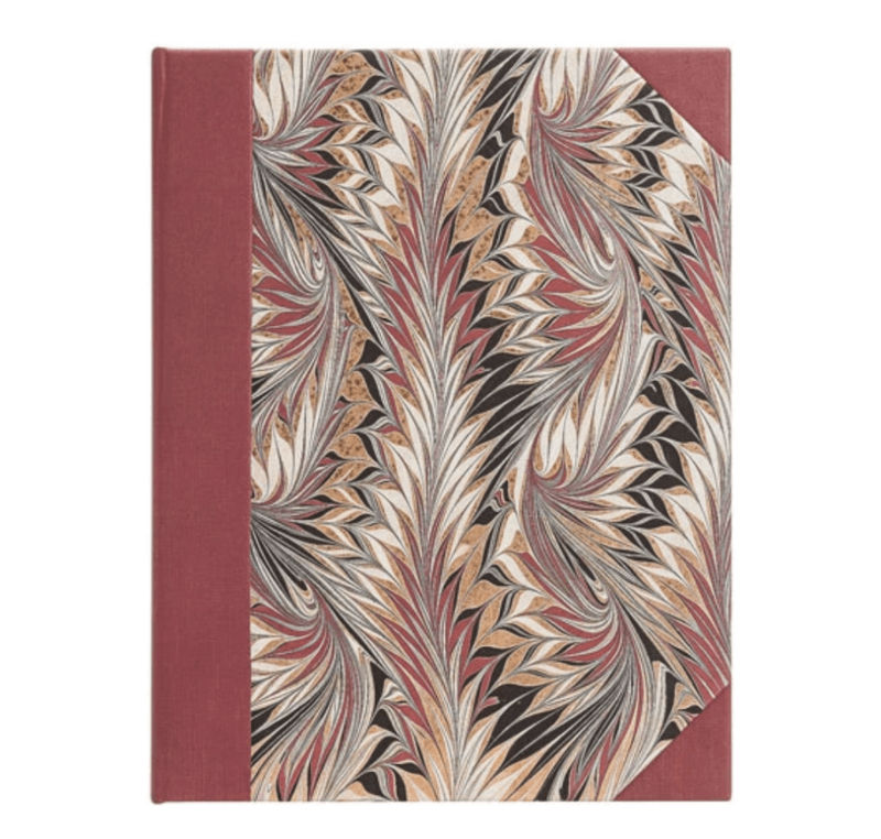 Cockerell Marbled Paper journal - linjert ultra