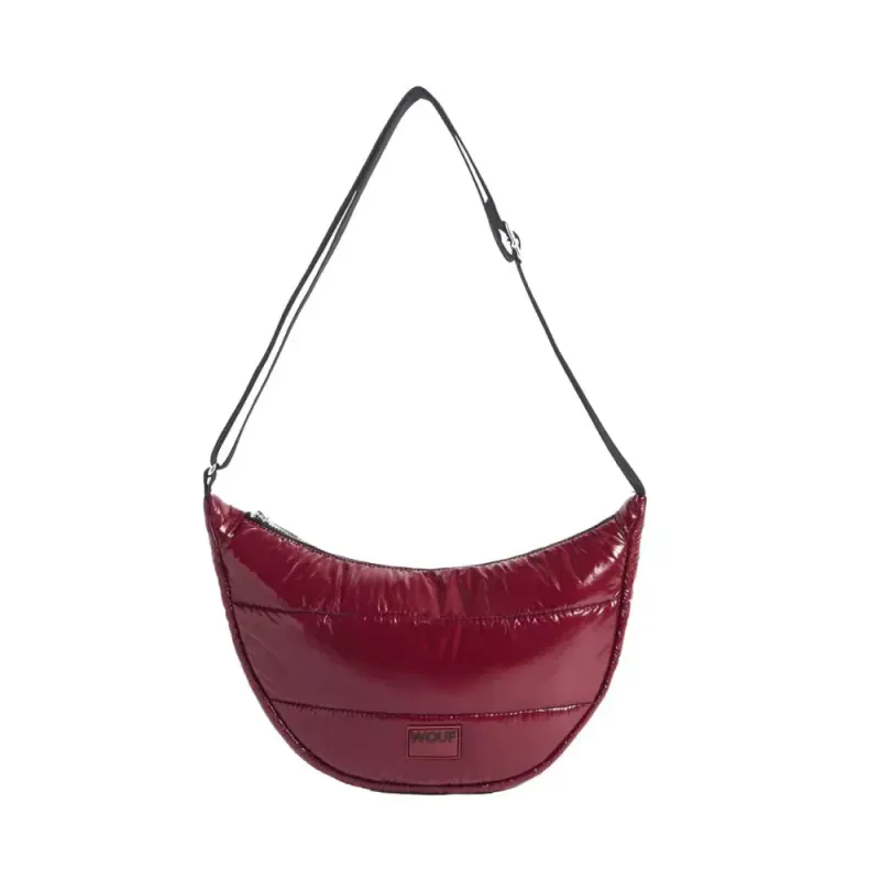 Crossbody Bag - Glossy Burgundy