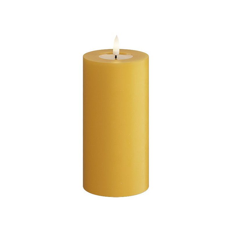 LED-Kubbelys 7,5x15 cm - Curry