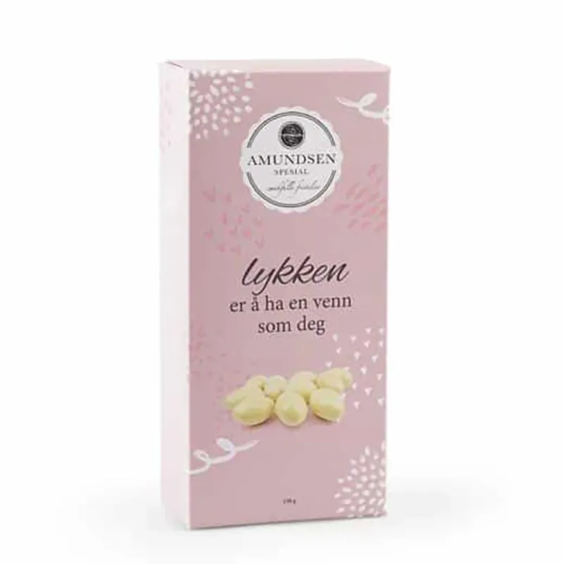 Lykken er å ha en venn som deg - Pasjonsfruktmandler