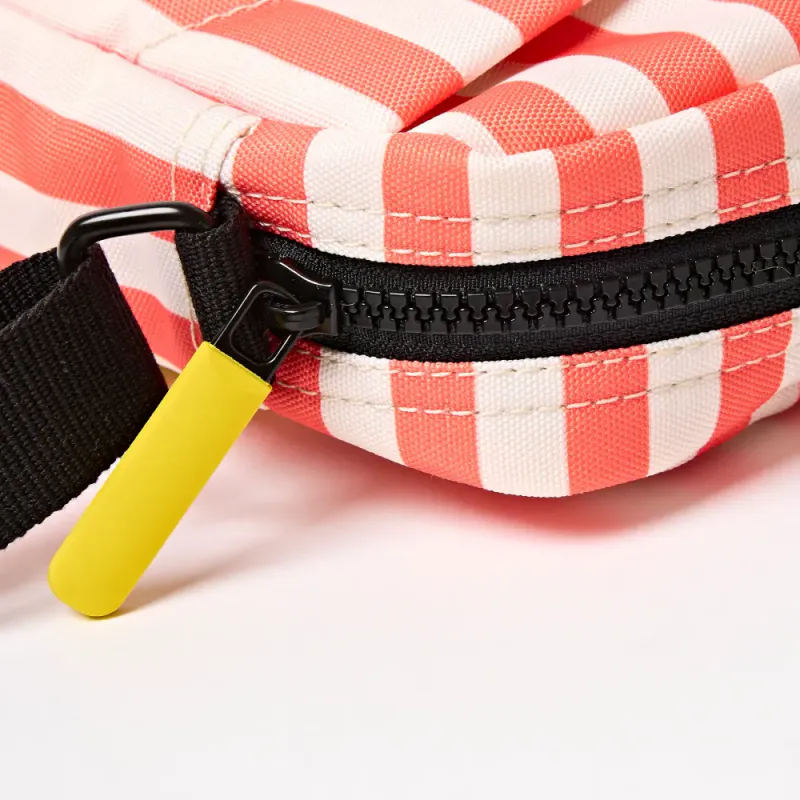 Roka Bond Skulderveske - Korall striper 
